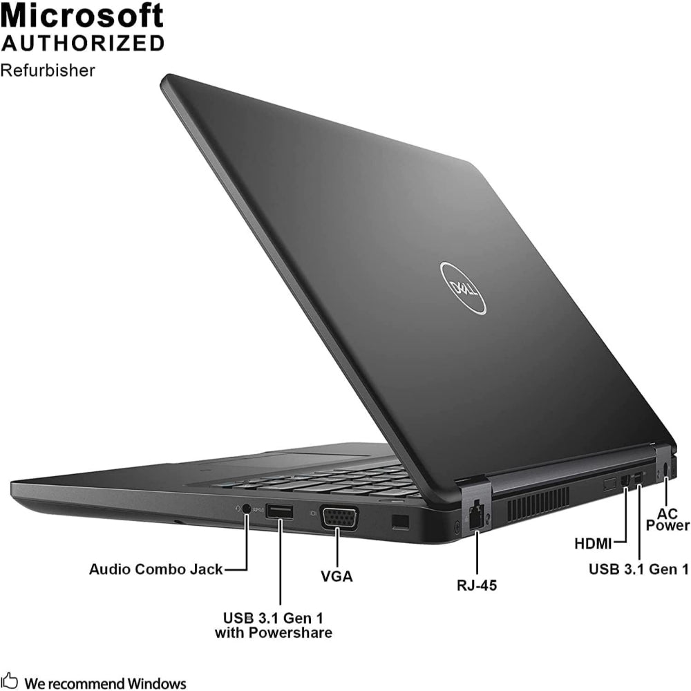 Latitude DELL 5490 ECRAN 14" RAM 8GO SSD 256GO